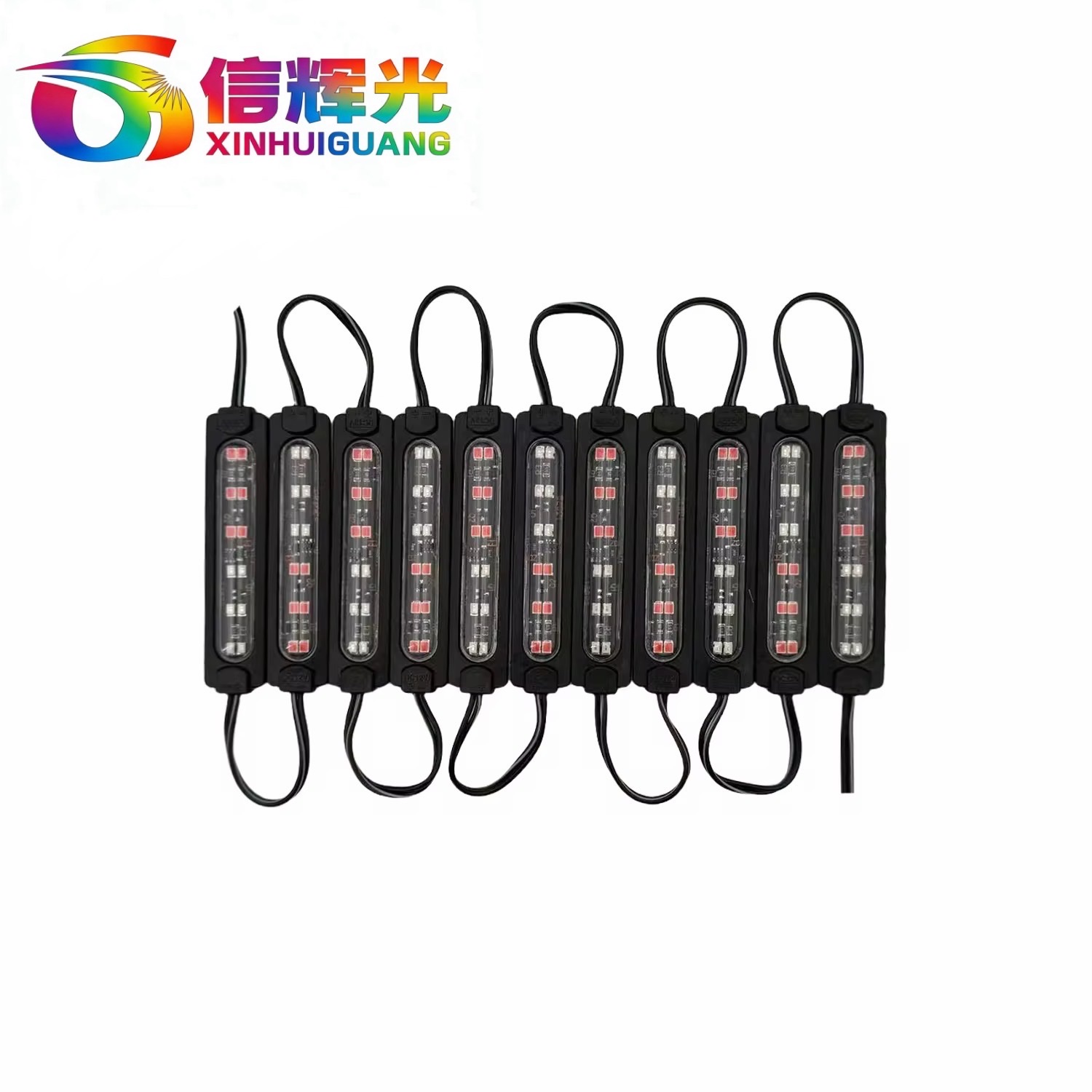 Module LED lights, 12V, 24V red and blue flashing lights, warning lights, taillights, motorcycle brake lights