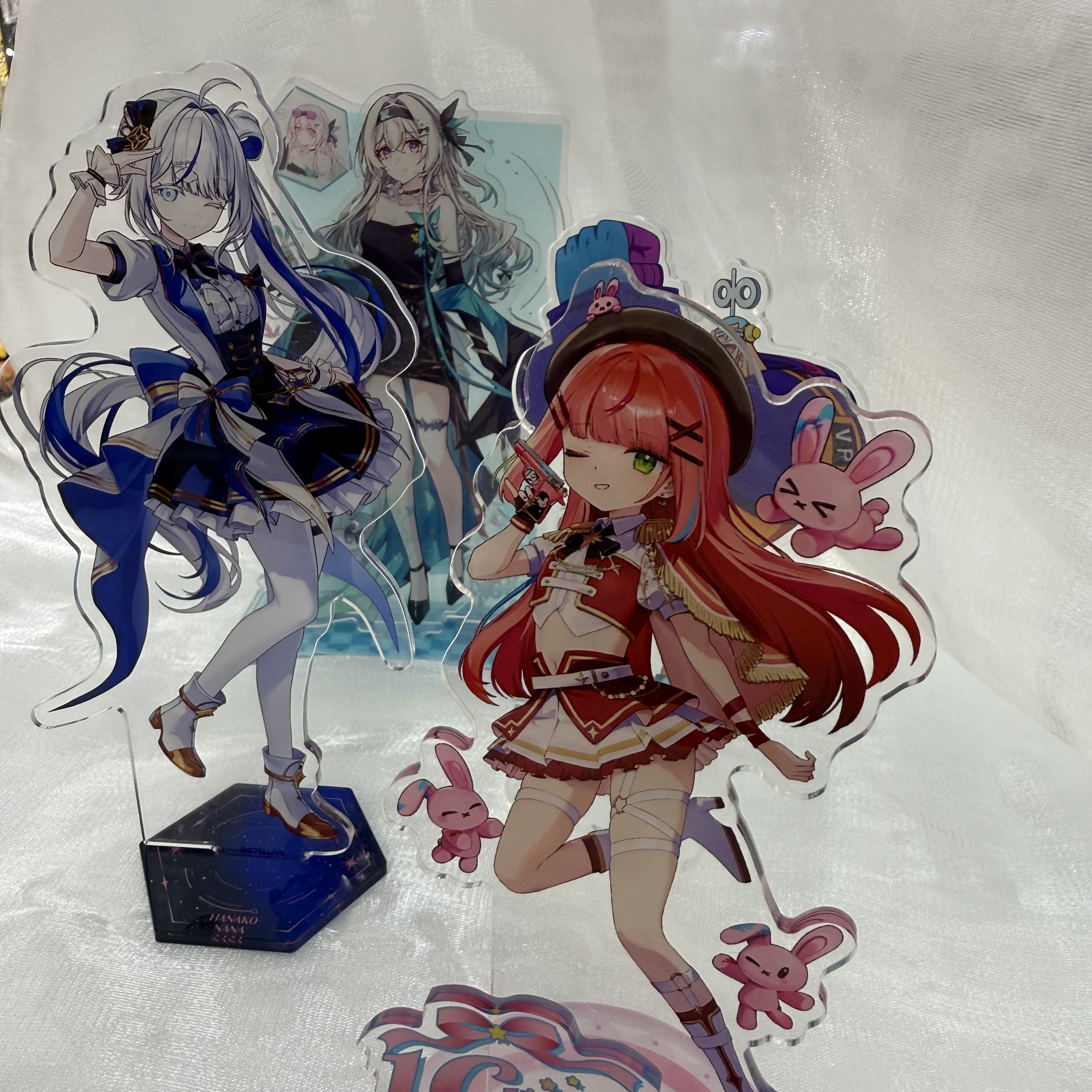 Customized acrylic standees, cultural and creative cartoon stars, anime, 2D games, and other creative diy gift ornaments Specification drawing