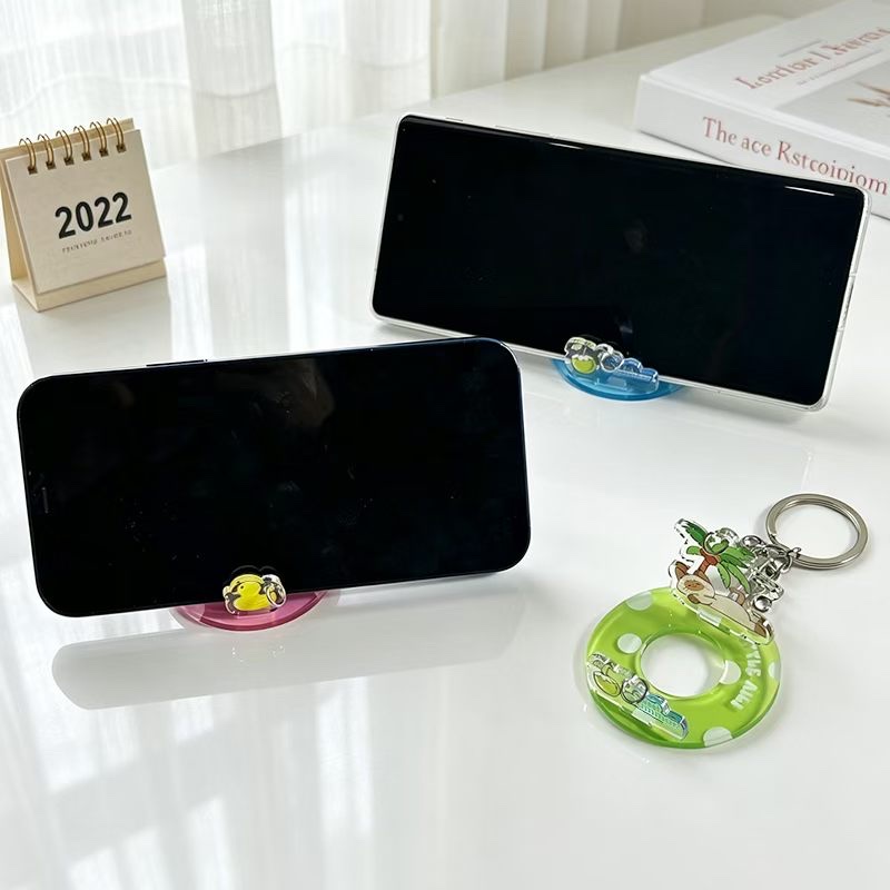 Customized acrylic mobile phone stands, cartoon and anime desktop standing signs, advertising and promotion, 2D creative ornaments, souvenirs, gifts, graduation season presents Item Picture