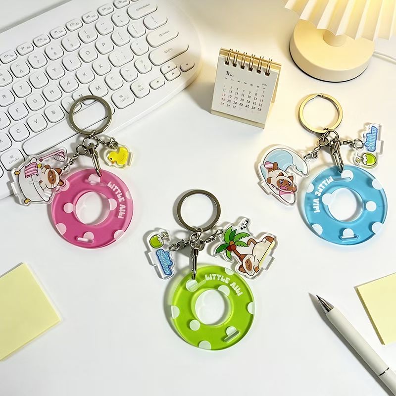 Customized acrylic mobile phone stands, cartoon and anime desktop standing signs, advertising and promotion, 2D creative ornaments, souvenirs, gifts, graduation season presents Specification drawing