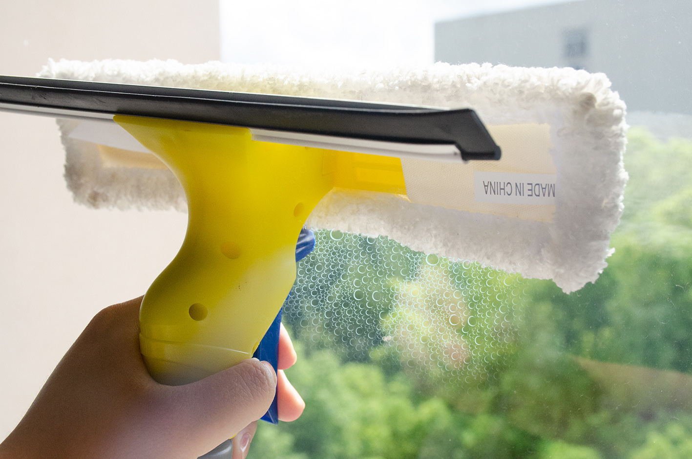 Cross-border new product Spray Bottle: Multi-purpose water spray double-sided window cleaner, household glass cleaner, glassware Item Picture