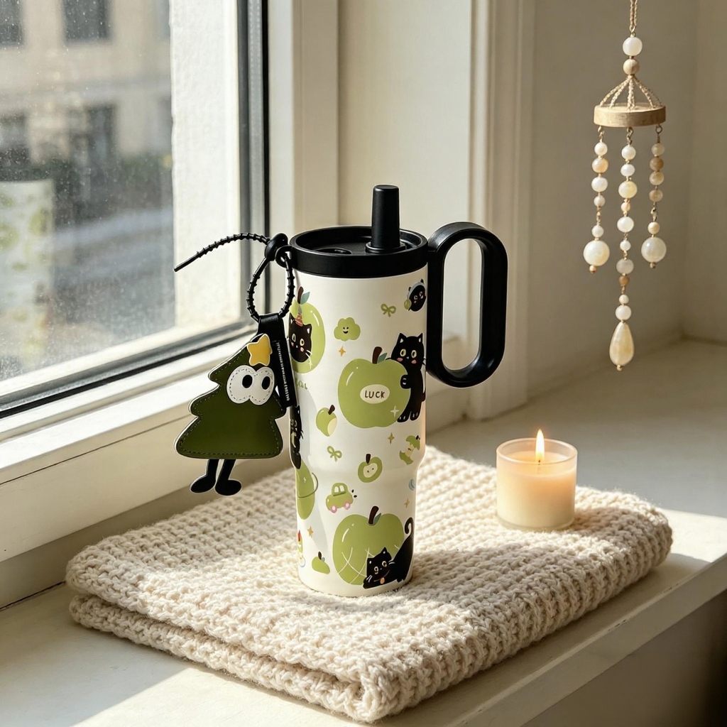 Twilight Ice King Cup, 304 stainless steel vacuum insulated warm and cold cup, 720ml details Picture