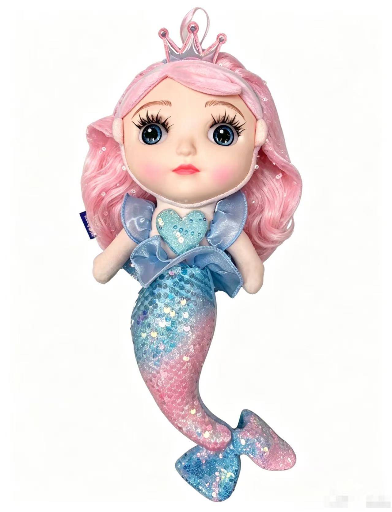The new Mermaid Princess series of small figurines are shiny and have soft little faces. They are popular and best-selling small figurines Specification image