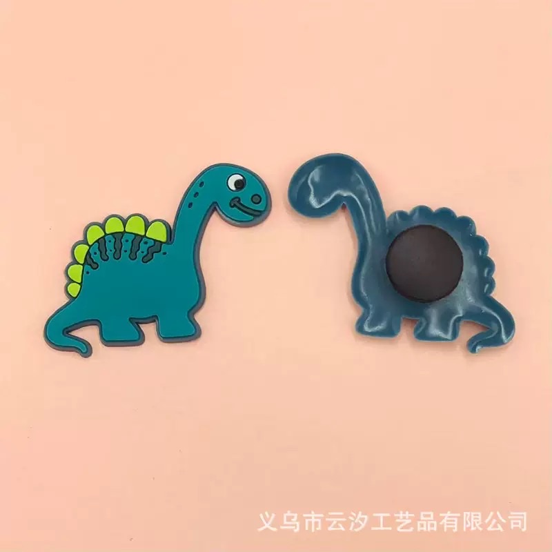 Hot-selling PVC soft rubber cartoon shoes flower game/Dinosaur series Crocs DIY accessories h Specification image