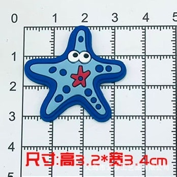 Hot-selling PVC soft rubber cartoon shoes flower game/Dinosaur series Crocs DIY accessories h detail image 17