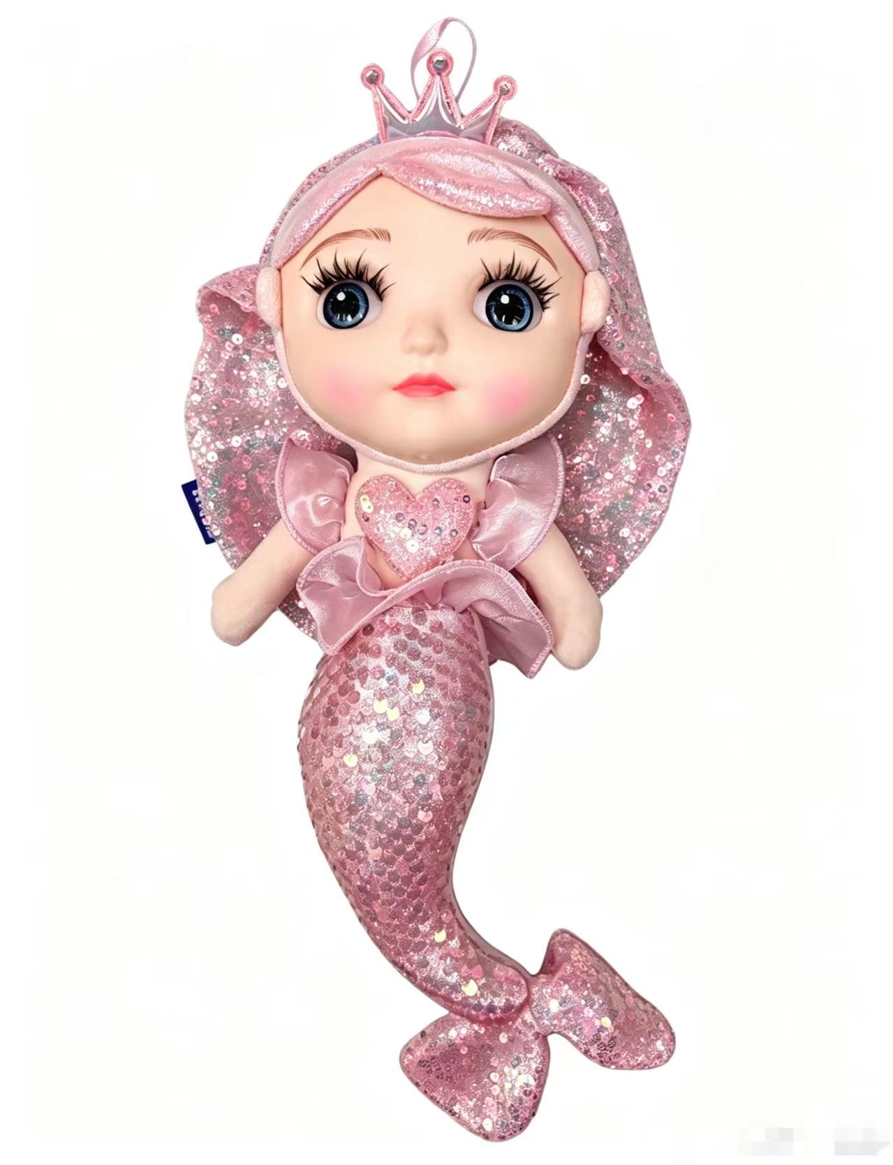 The new Mermaid Princess series of small figurines are shiny and have soft little faces. They are popular and best-selling small figurines