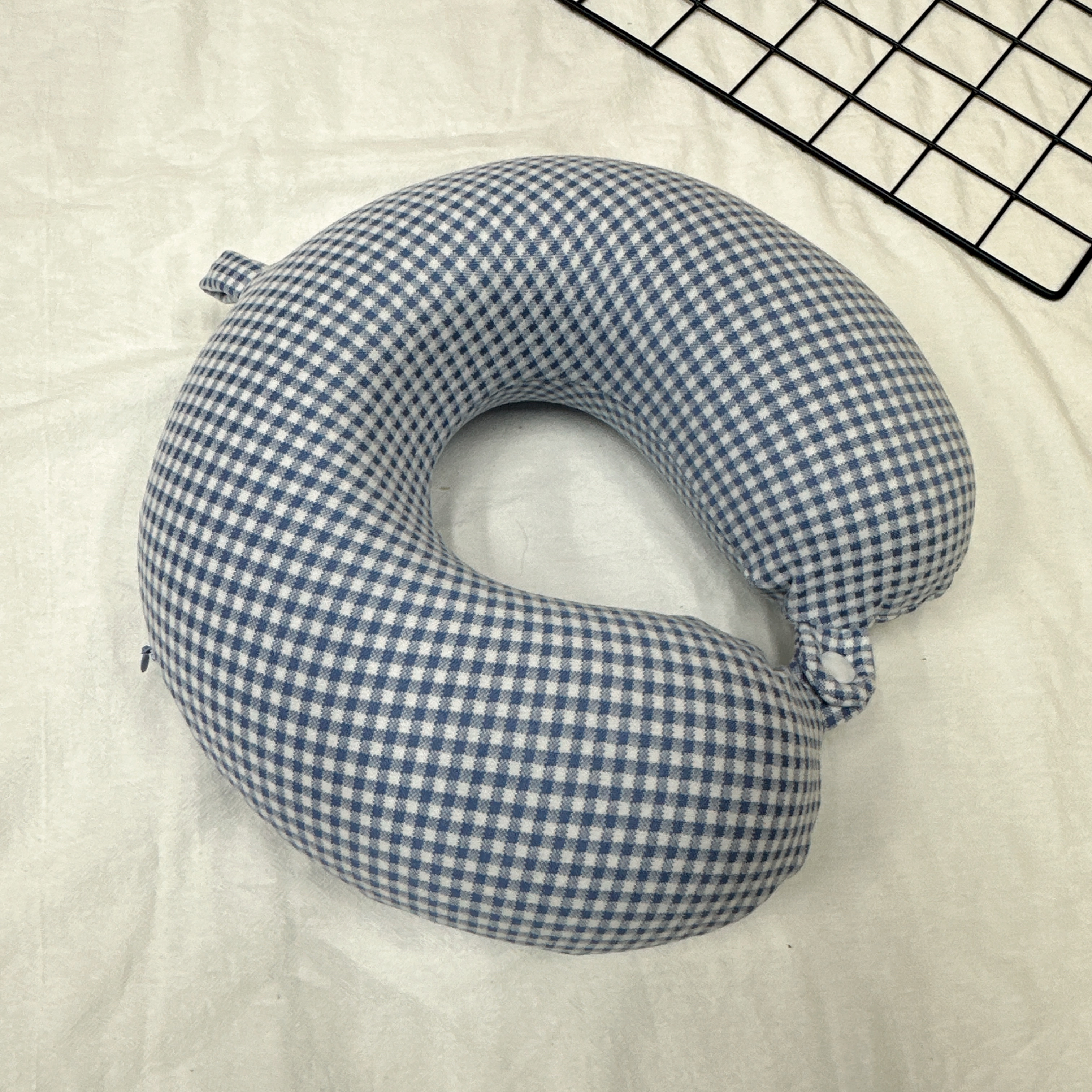 记忆棉u型枕 办公室午睡枕便携式飞机睡眠枕头可收纳跨境可贴标 详情图3