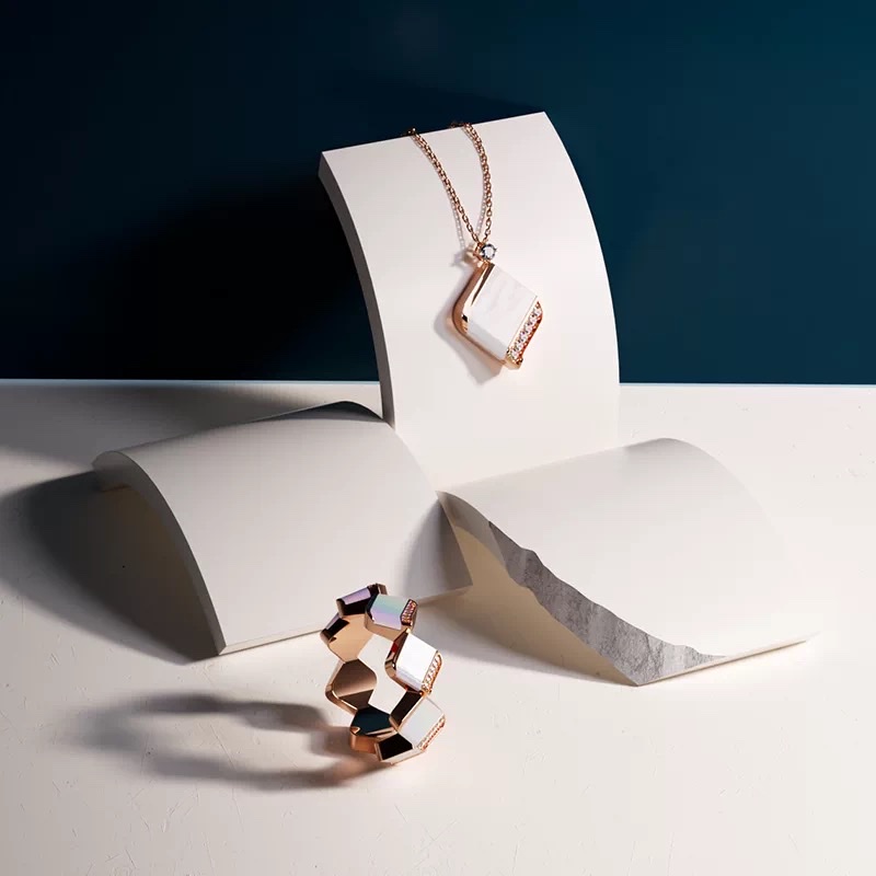 NOLYN Door Series Southern Canopy Necklace, a high-end, niche and light luxury collarbone spring new style, 925 silver Specification image