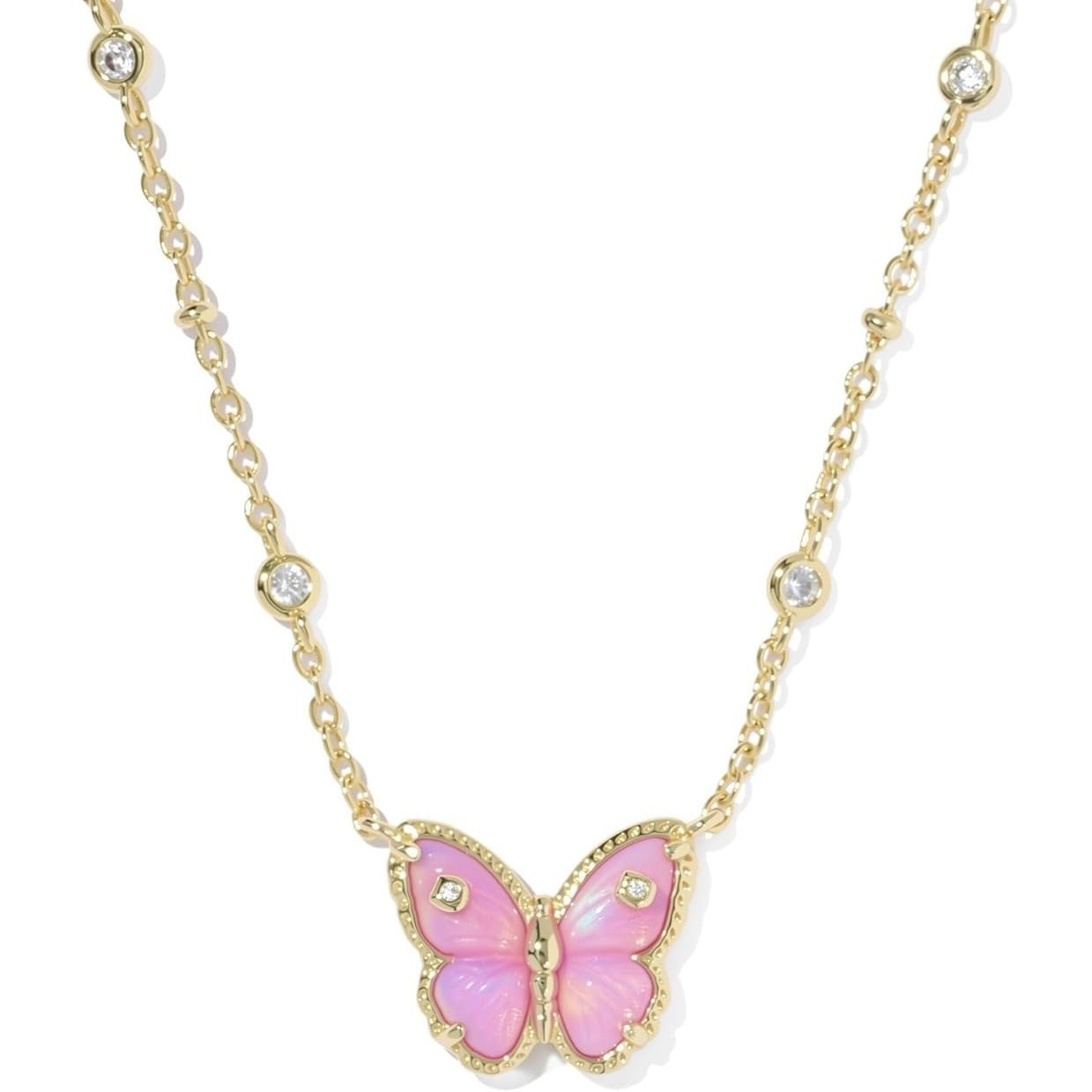 A new luxury collarbone chain accessory for summer, featuring a gentle and ethereal beauty with a cross-border hollowed-out butterfly design on Instagram