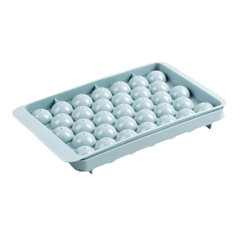 The ice cube tray mold, made of food-grade material, is a hot seller in summer for pressing round ice cubes details Picture