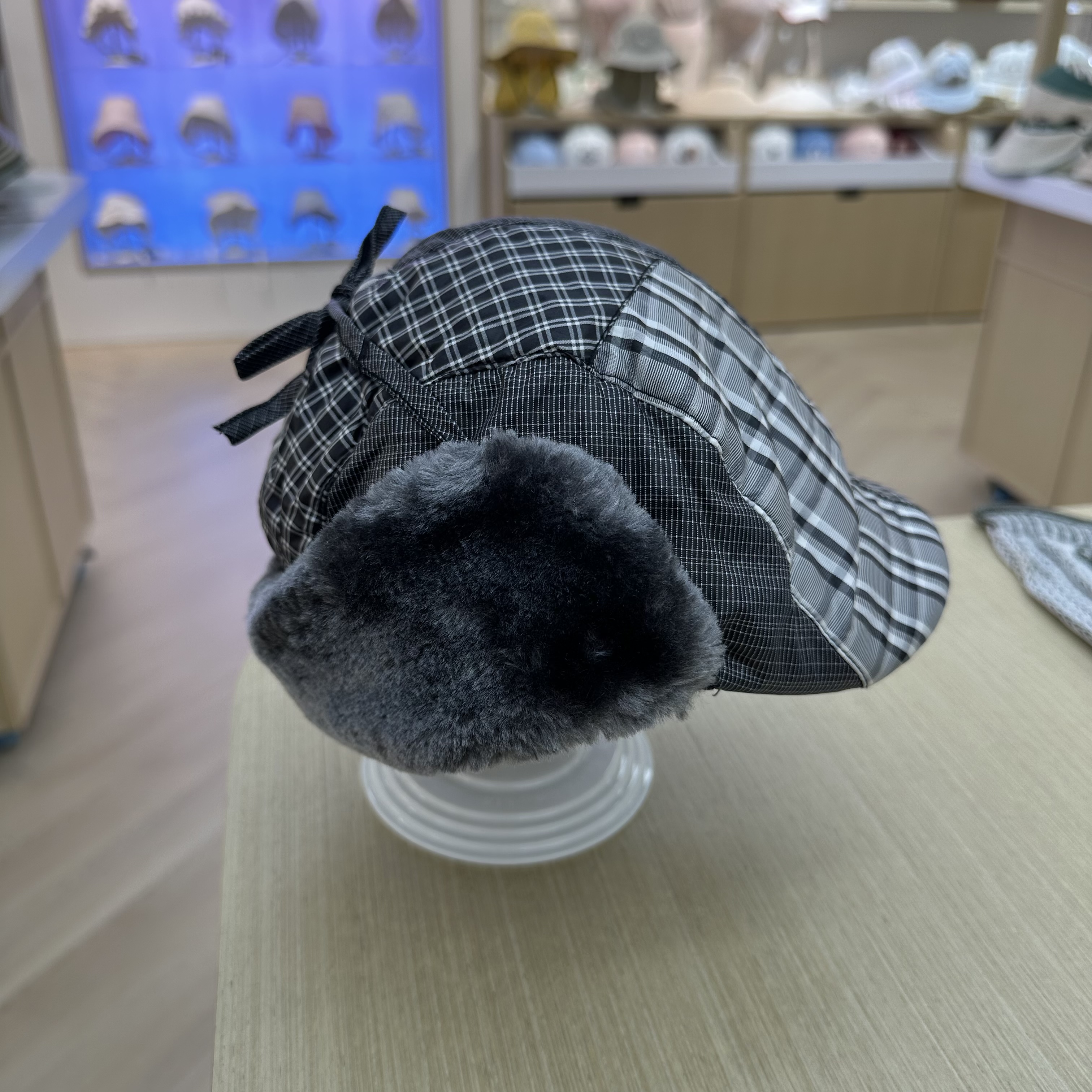 kid beret 4-8岁 冬季儿童贝雷帽 护耳帽产品图