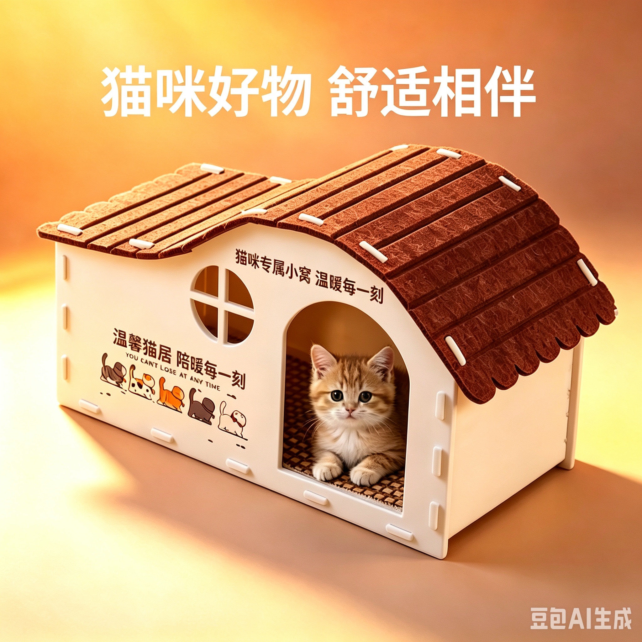 别墅猫窝，让您的爱宠更温馨详情1