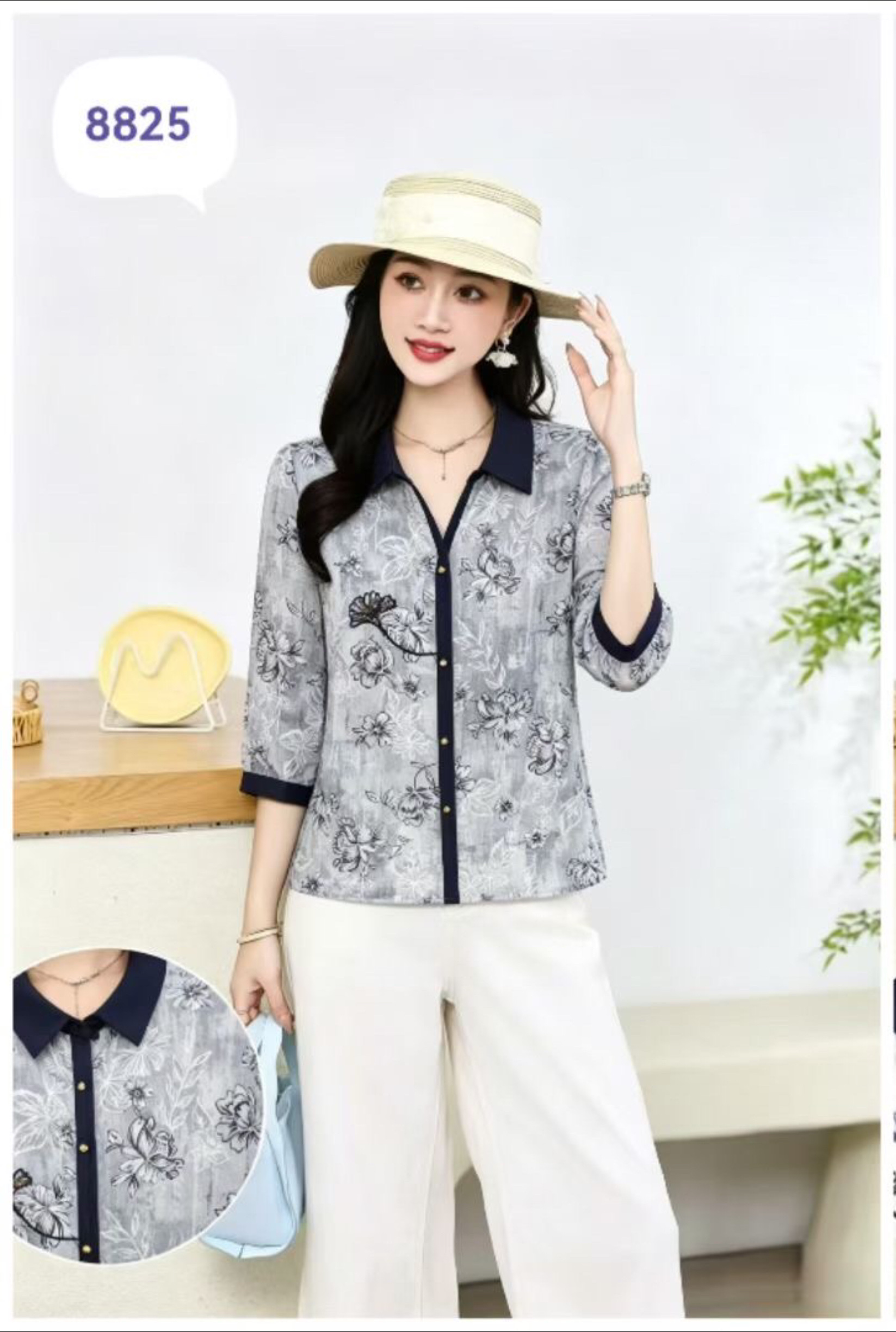 2026 New women's top summer shirt Specification image