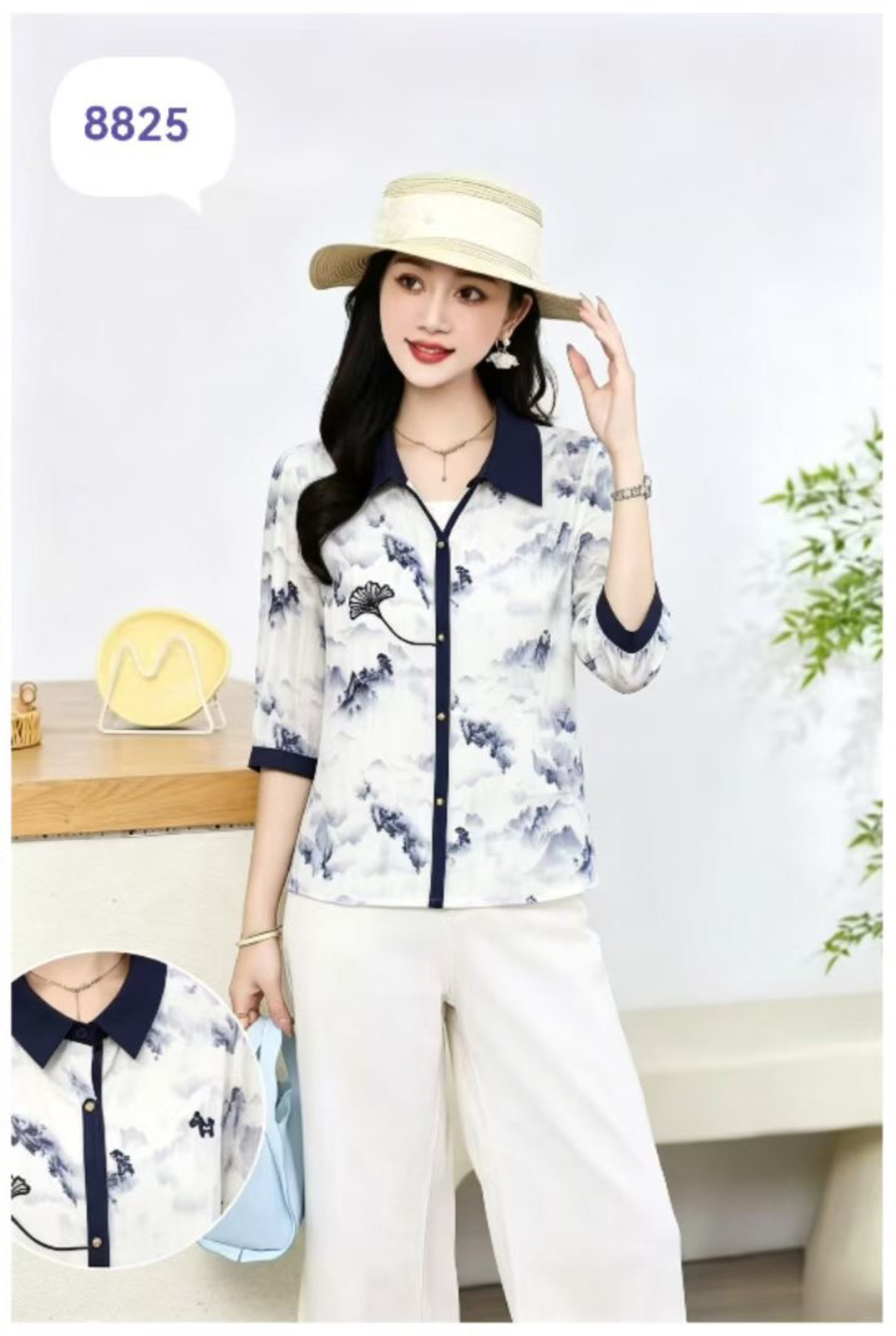 2026 New women's top summer shirt Application Scenario