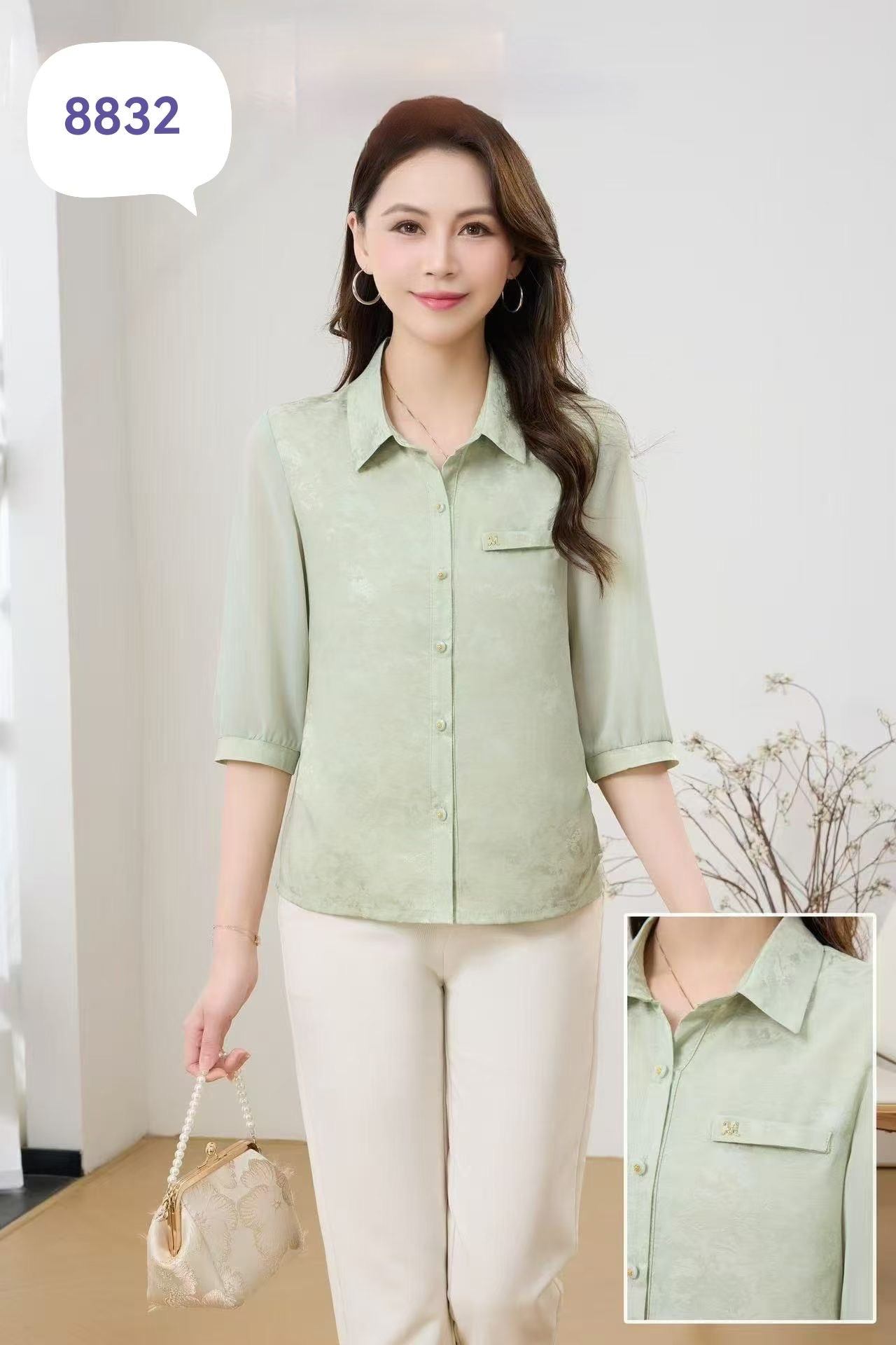 26 Summer women's shirts, fashionable and casual shirts Application Scenario