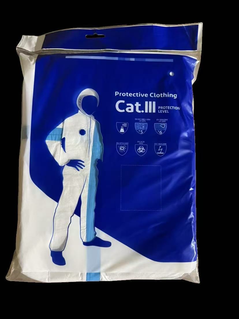 Ropa de protección de salida ropa de aislamiento ropa de protección médica ropa quirúrgica protección del cuerpo de seguridad médica detail image 4