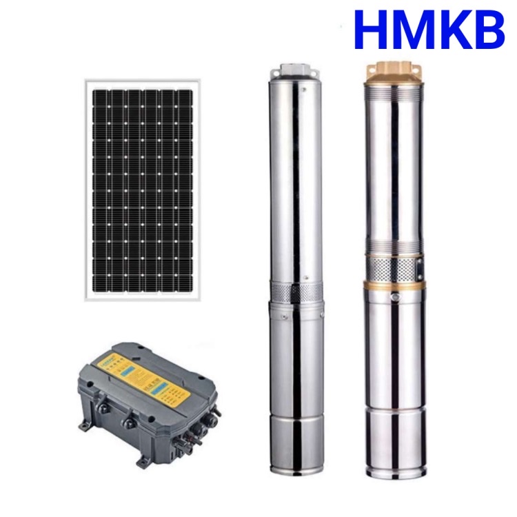 HMKB 太阳能深井泵 Solar pump 直流泵 交流泵 AC DC AC/DC 无刷电机 工厂直销 质保2年 good