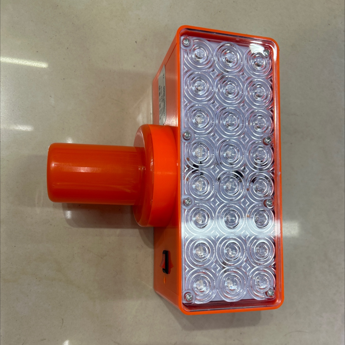 Luz de advertencia de tráfico solar doble cara bead 019-04