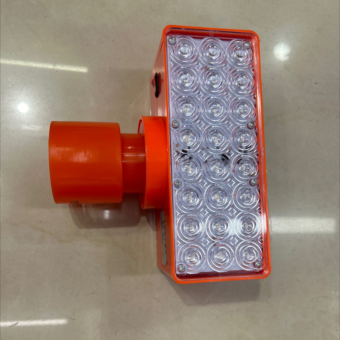 Solar traffic warning light single-sided lamp beads 019-06