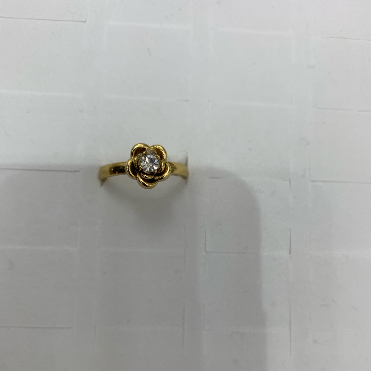خواتم أزهار ذهبية، خواتم نسائية بسيطة detail image 5