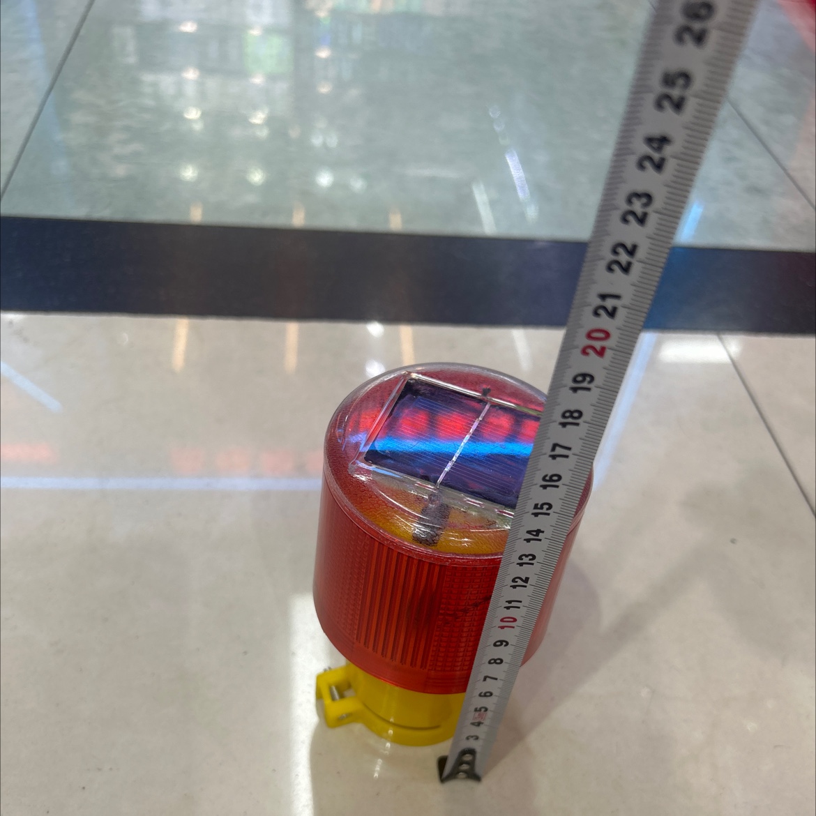 Solar-powered warning light JS03 detail image 3