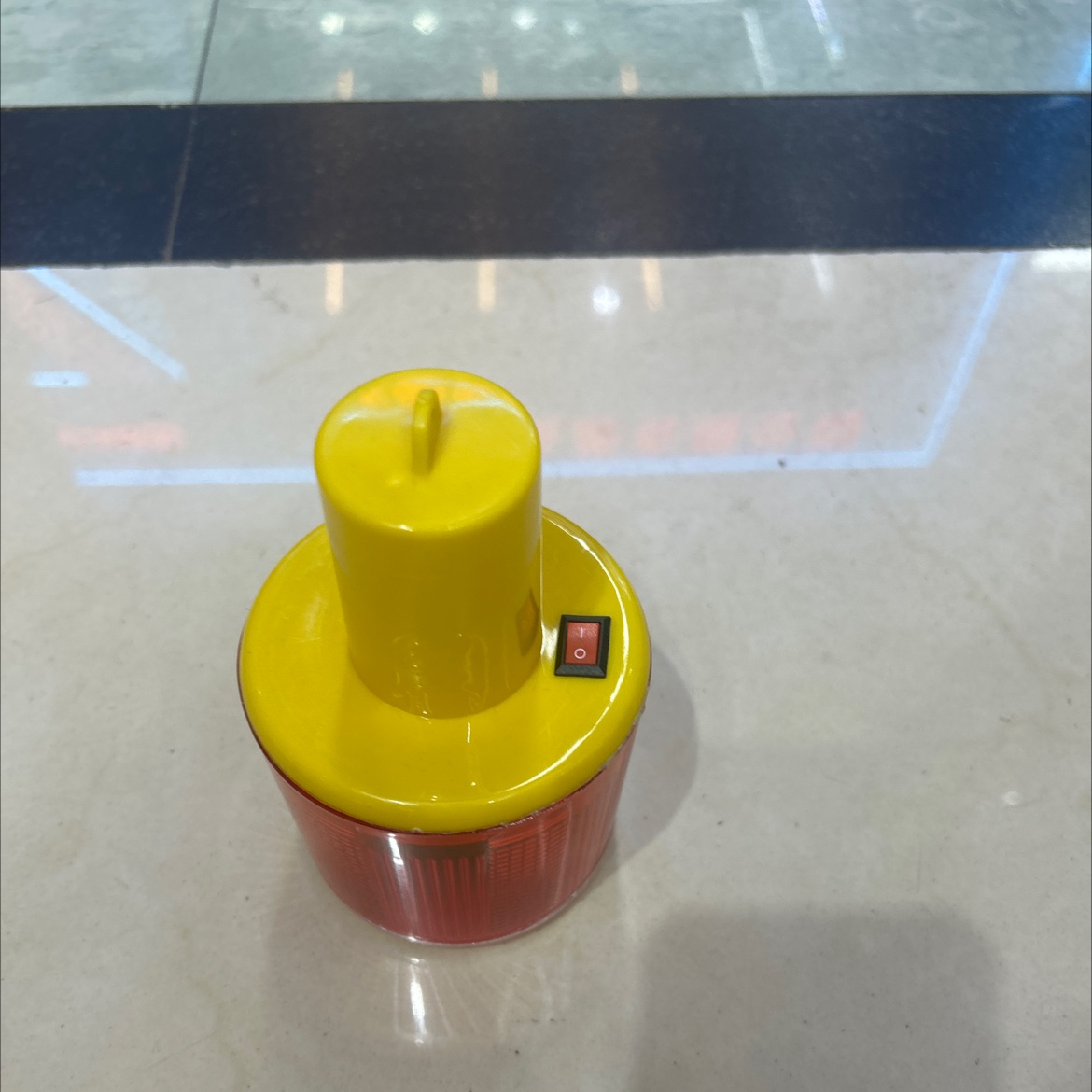 Solar-powered traffic warning light JS05 detail image 2