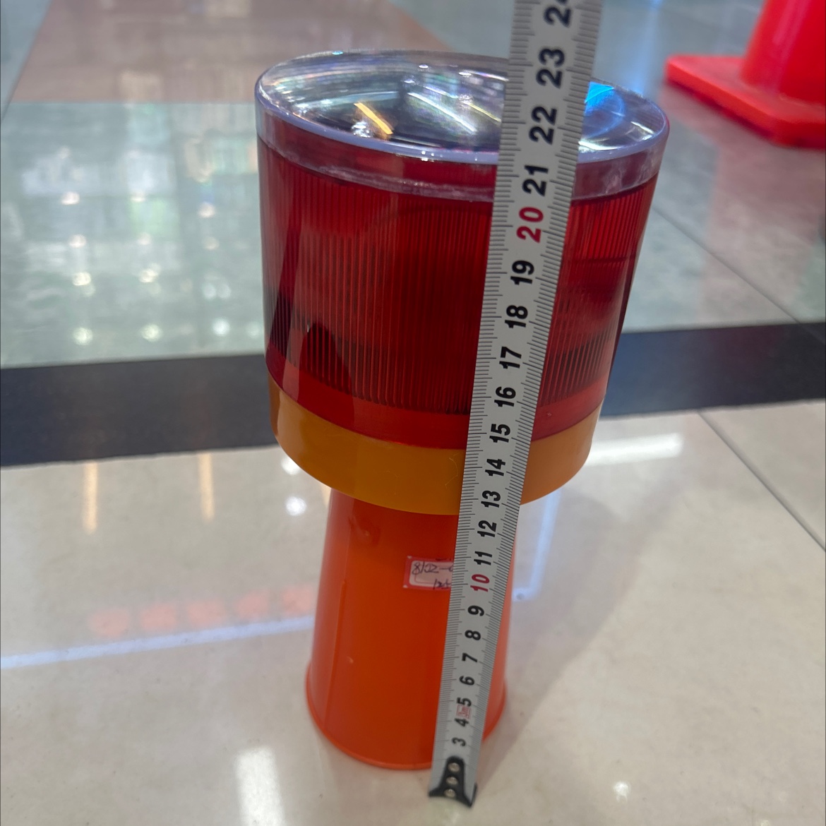 Solar-powered traffic warning light 8102-07 Specification image