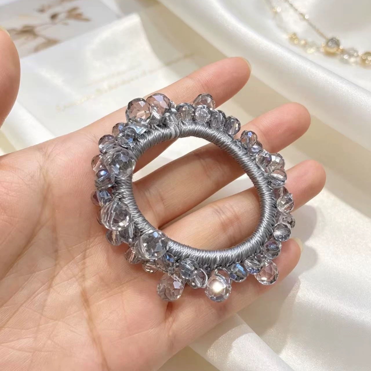 发圈实物图