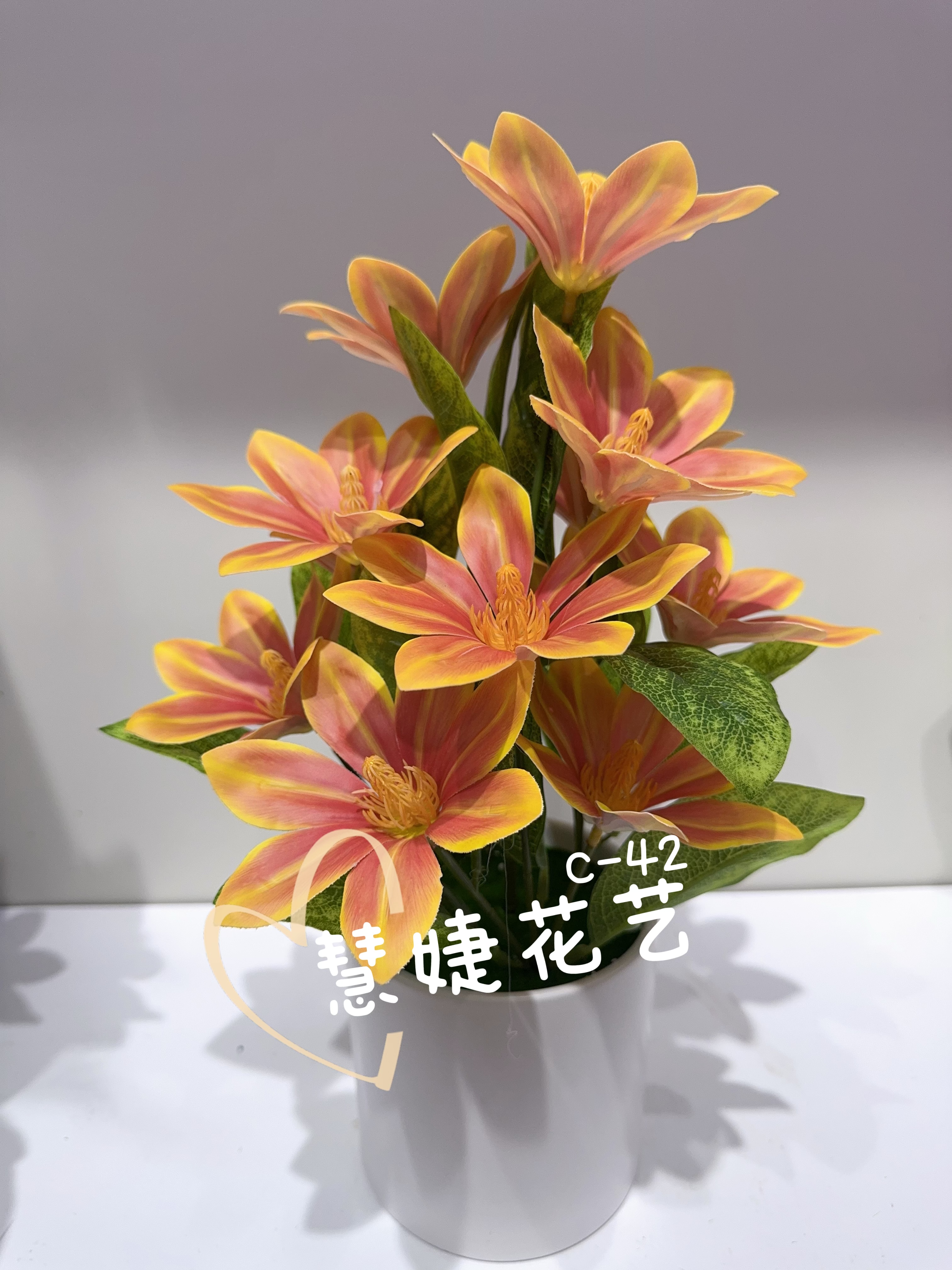 仿真花盆景，适用于任何需要装饰的地方
人造花假花仿真花图
