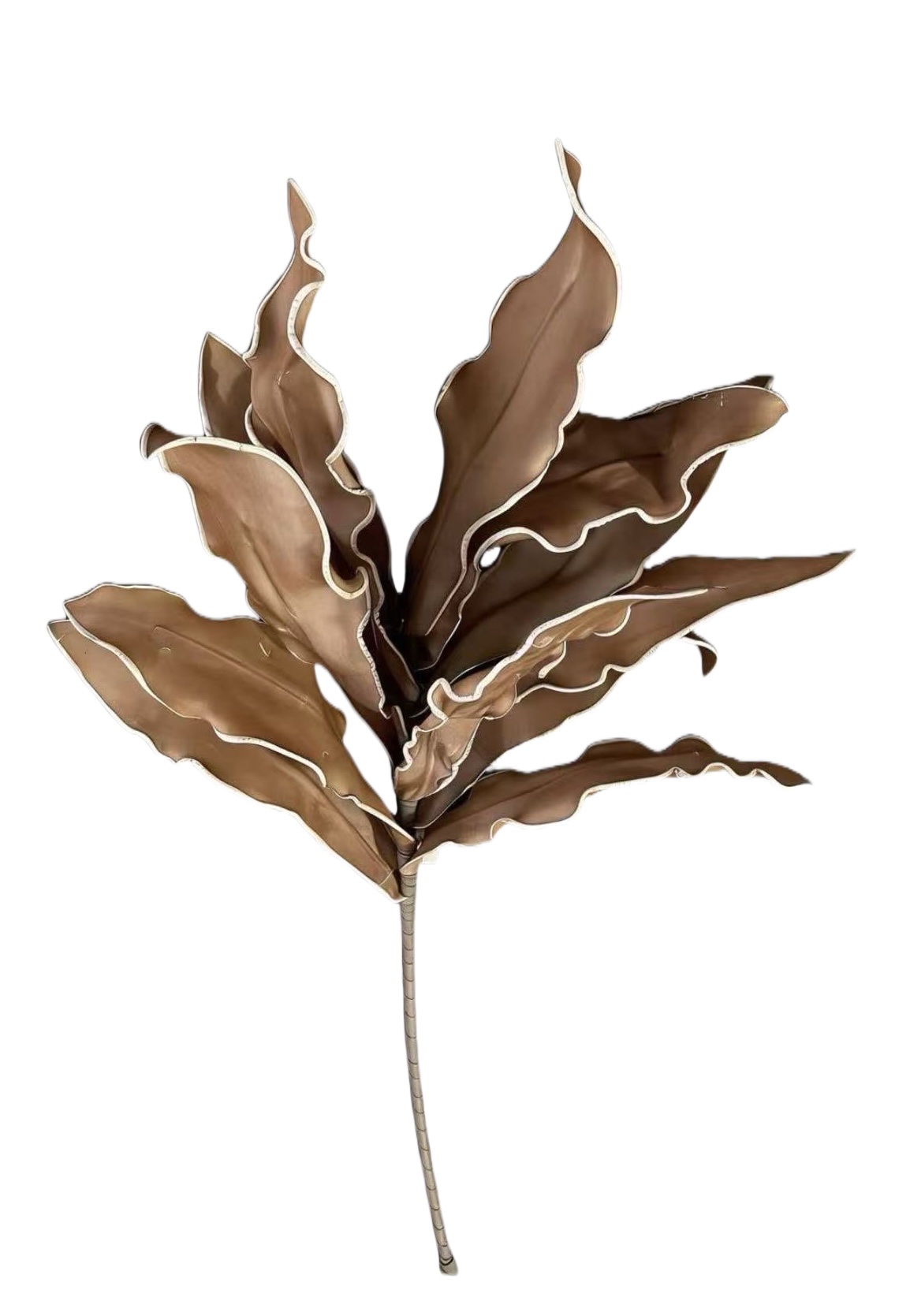 EVA foam decorative flower, beige lily branch artificial flower decoration, home living room and bedroom ornaments detail image 4
