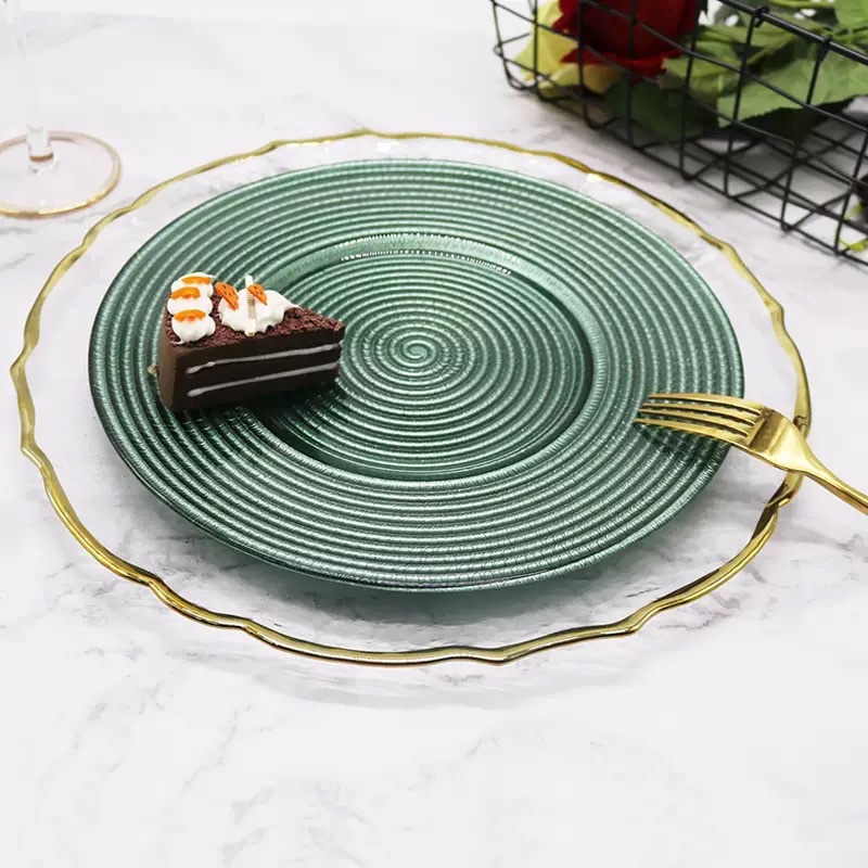 High-quality Glass placemats with outstanding cost performance, directly supplied from the source factory Glass charger plate Specification image