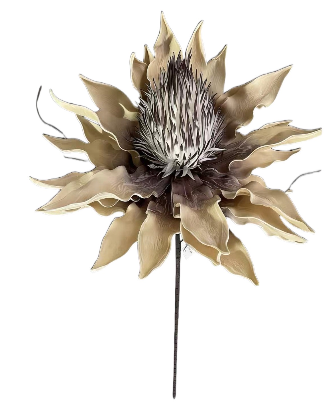 EVA foam decorative flower, beige lily branch artificial flower decoration, home living room and bedroom ornaments detail image 13