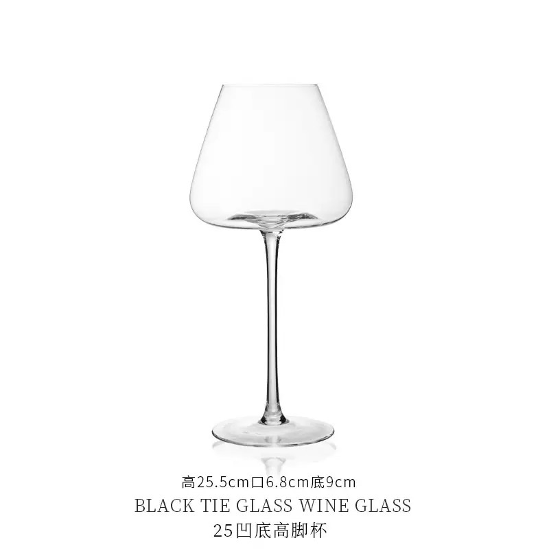 Daily necessities and wine sets are hand-blown high-transparency lead-free crystal light luxury high-end glass detail image 5