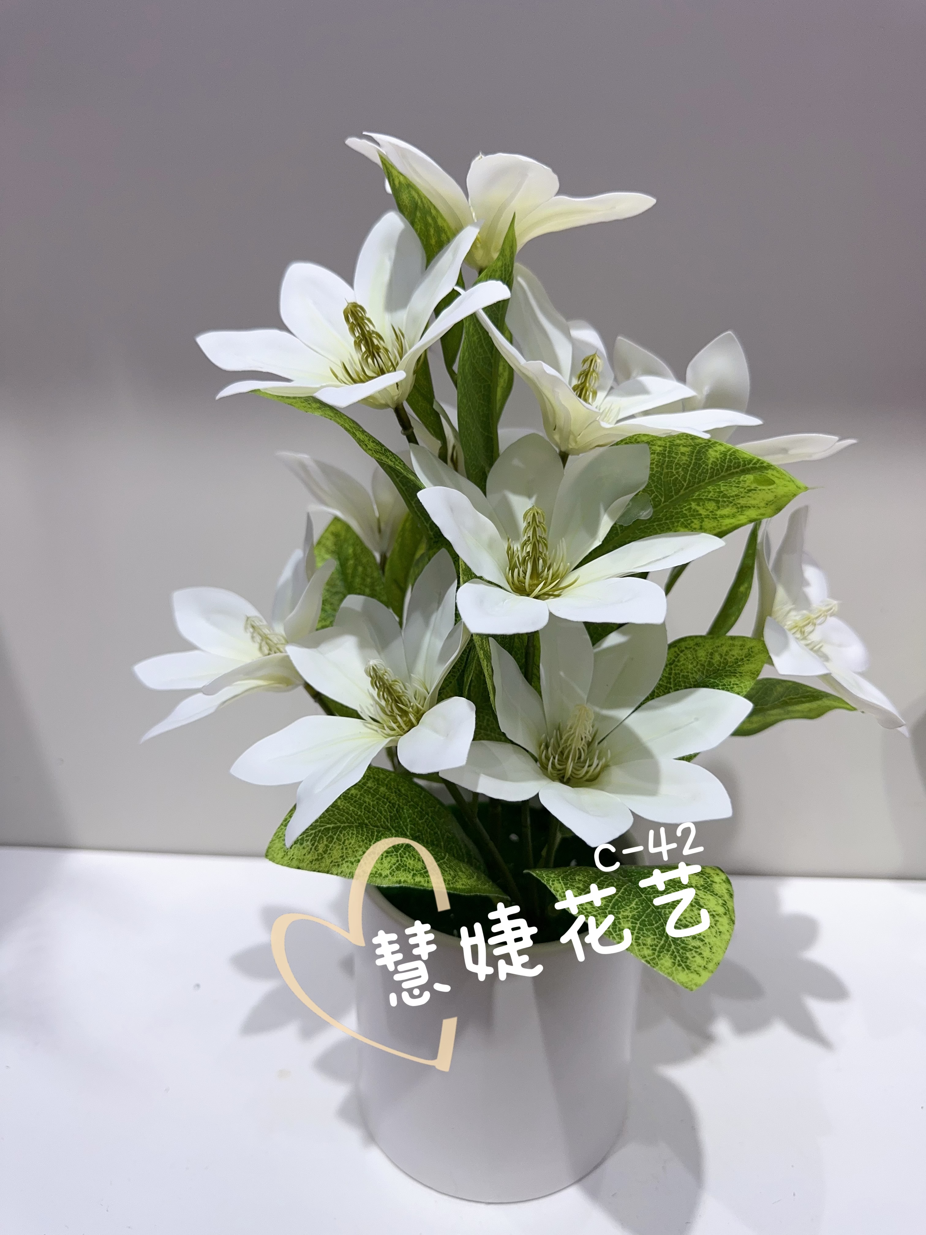 仿真花盆景，适用于任何需要装饰的地方
人造花假花仿真花产品图