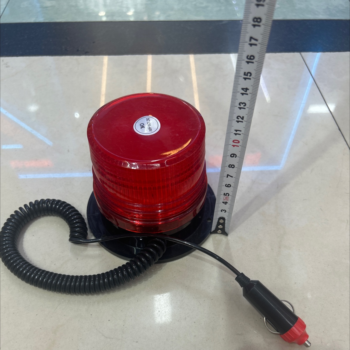 With USB car charger and magnetic traffic warning light 5095 details Picture