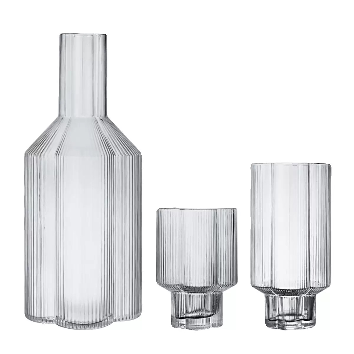 Wine vessels and utensils set, daily necessities core, hand-blown high-transparency lead-free crystal, light luxury high-end glass detail image 2