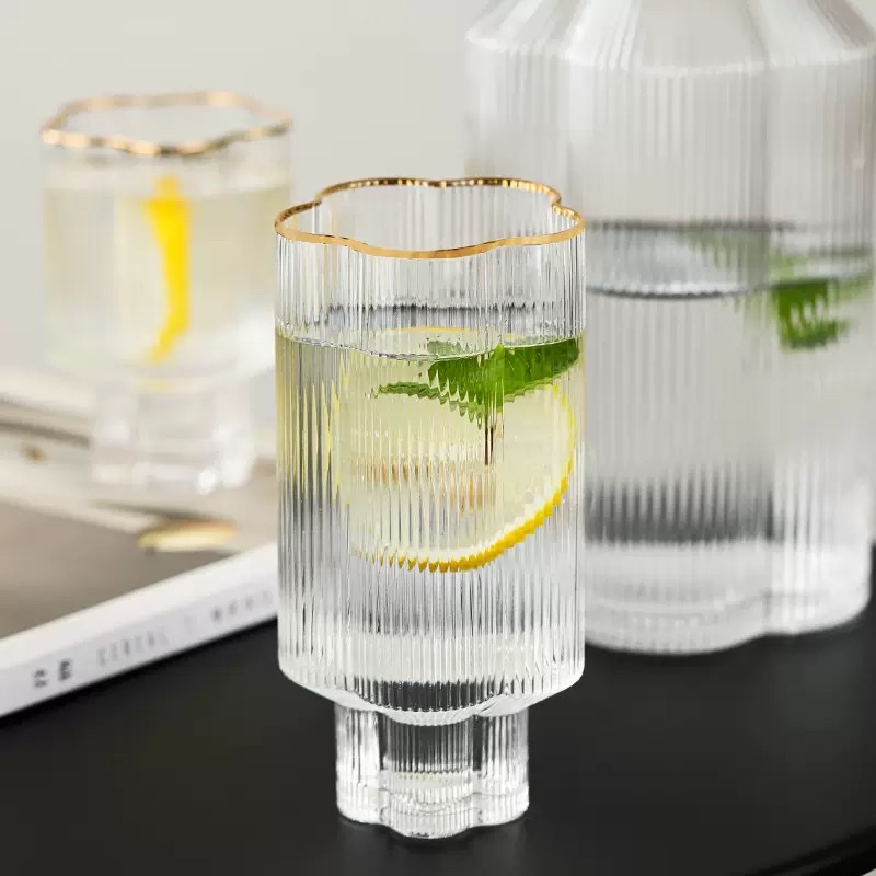 Wine vessels and utensils set, daily necessities core, hand-blown high-transparency lead-free crystal, light luxury high-end glass detail image 4
