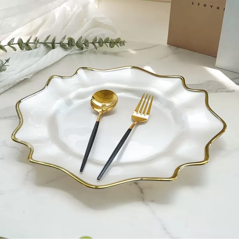 High-quality Glass charger plate from the original factory with high cost performance details Picture