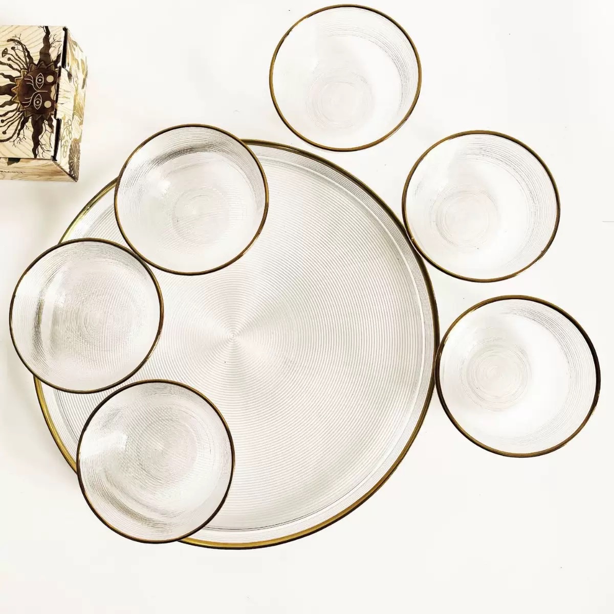 High-quality Glass base plate and cost-effective Glass charger plate tableware from the original factory