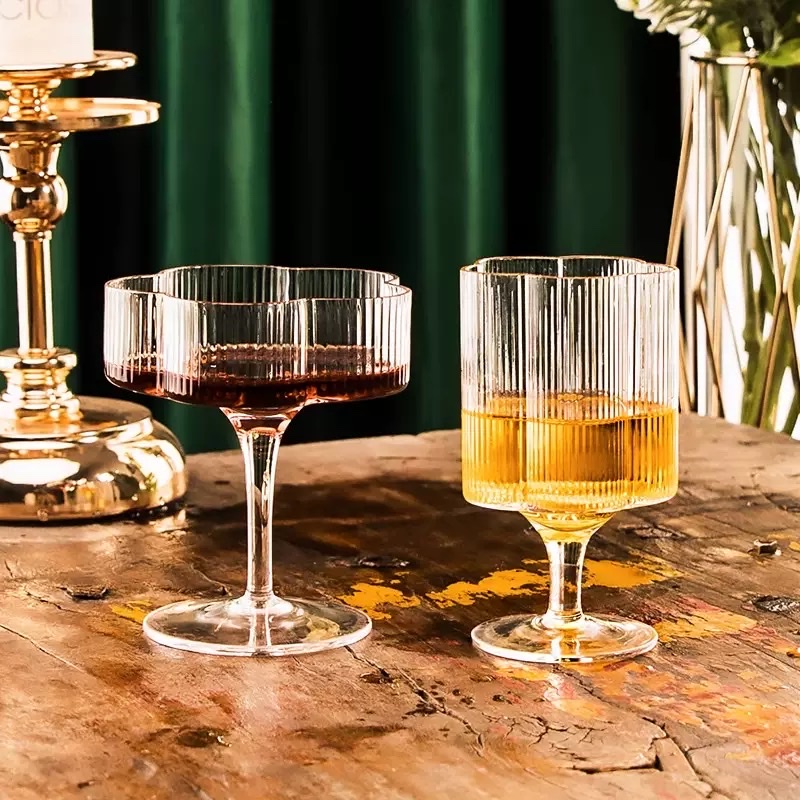 Wine vessels and utensils set, daily necessities core, hand-blown high-transparency lead-free crystal, light luxury high-end glass Specification image