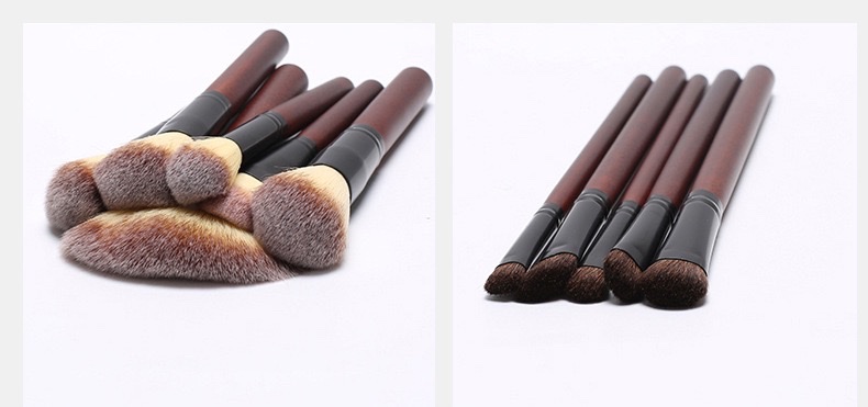 Makeup brush, a multi-functional combination makeup set specially favored by makeup artists. Makeup brush, cosmetic set detail image 4