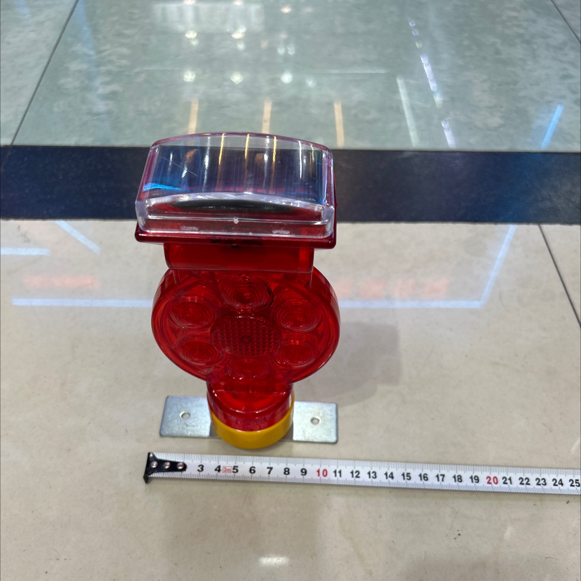 مصابيح إنذارات حركة المرور ألواح شمسية من طراز M-15 detail image 3