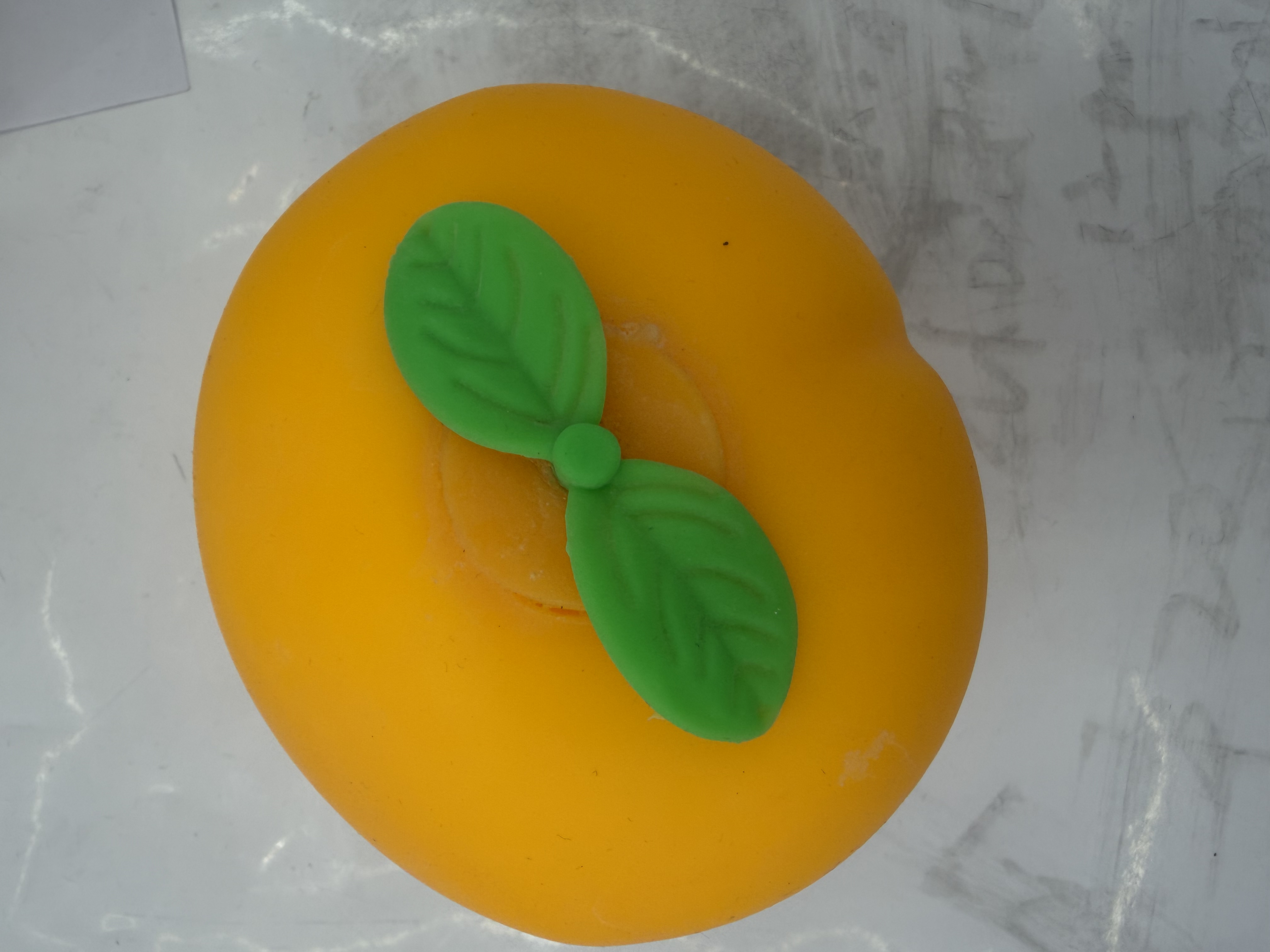 Bread kneading Fun, slow rebound, new and unique toy bun shape, stress-relieving kneading fun, Peach kneading details Picture