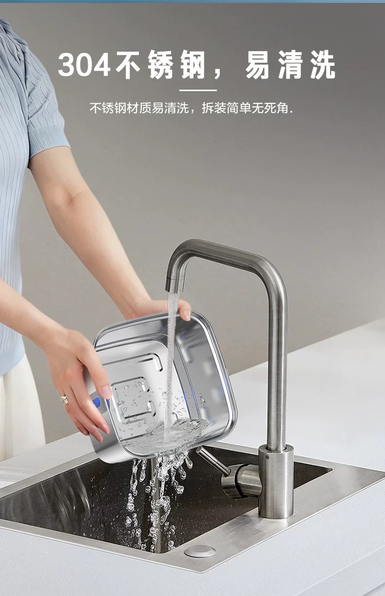 Cross-border 3L pet water dispenser, square all-stainless steel automatic circulation filtration intelligent cat and dog water dispenser detail image 11