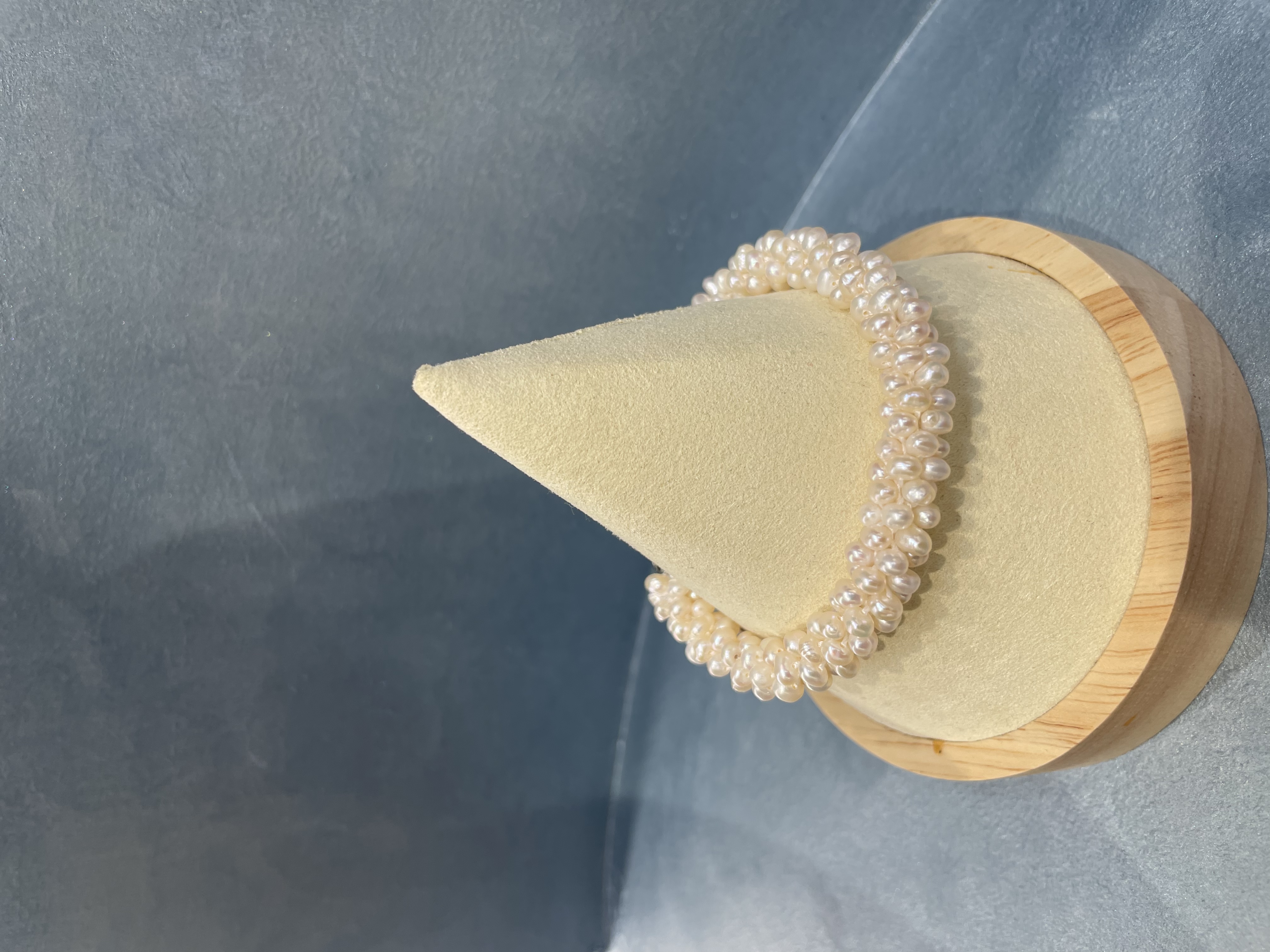 Freshwater pearls are elegant, noble and grand handcrafted bracelets and jewelry