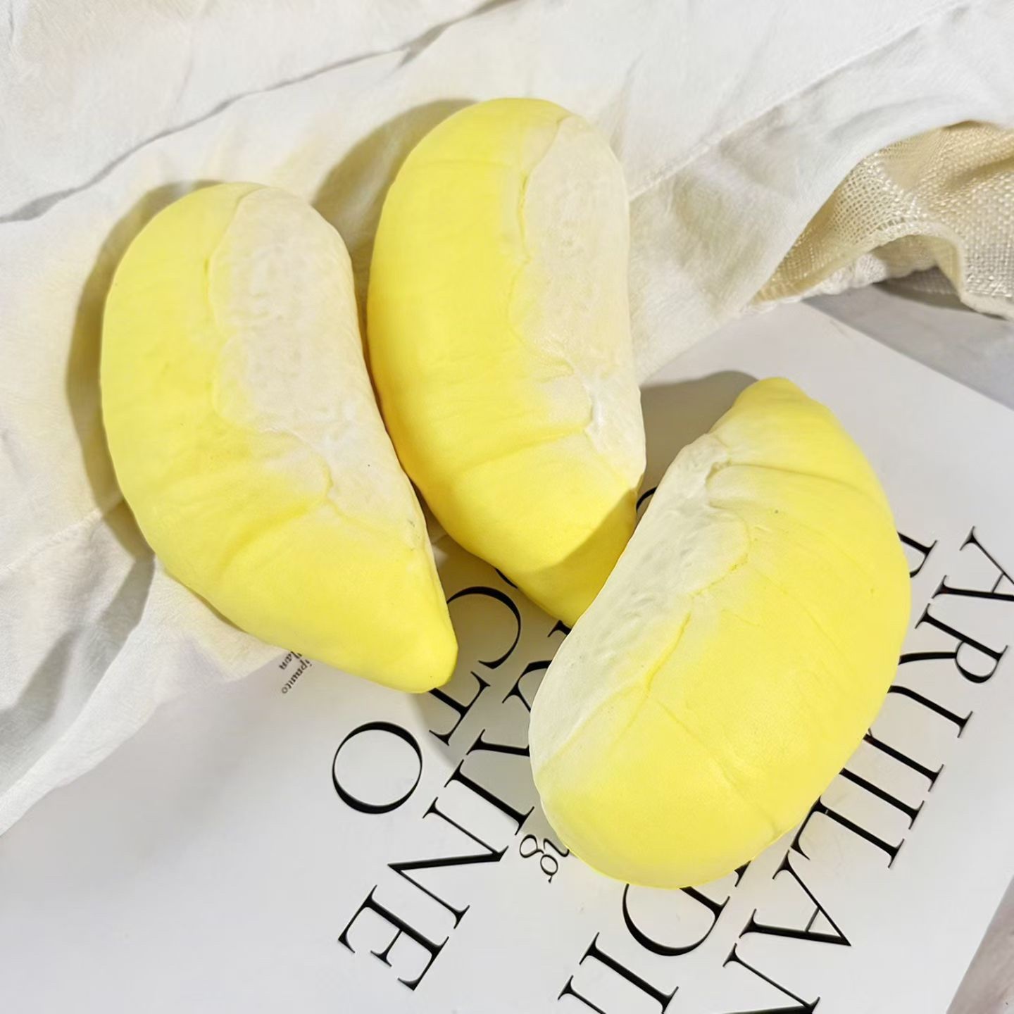New, Unique, Slow Rebound Durian Kneading Fun Toy, durian-shaped children's stress-relieving kneading toy details Picture