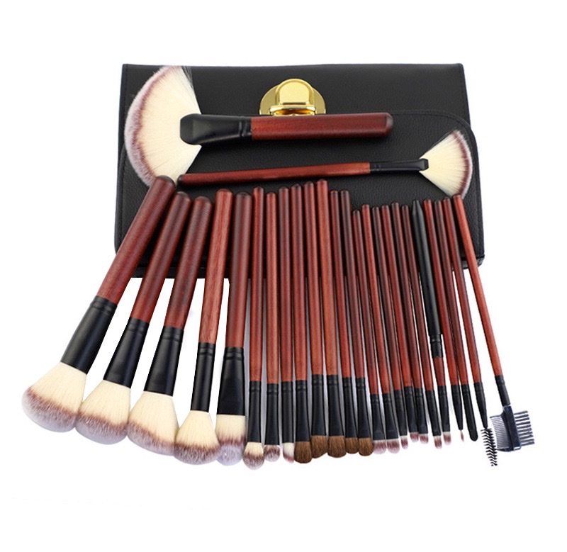Makeup brush, a multi-functional combination makeup set specially favored by makeup artists. Makeup brush, cosmetic set detail image 3