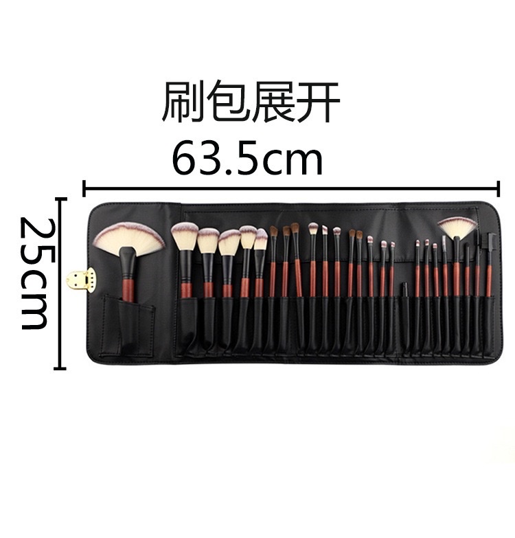 Makeup brush, a multi-functional combination makeup set specially favored by makeup artists. Makeup brush, cosmetic set detail image 2