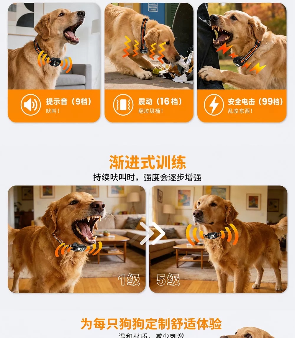 2026 new model remote-controlled pet trainer detail image 10