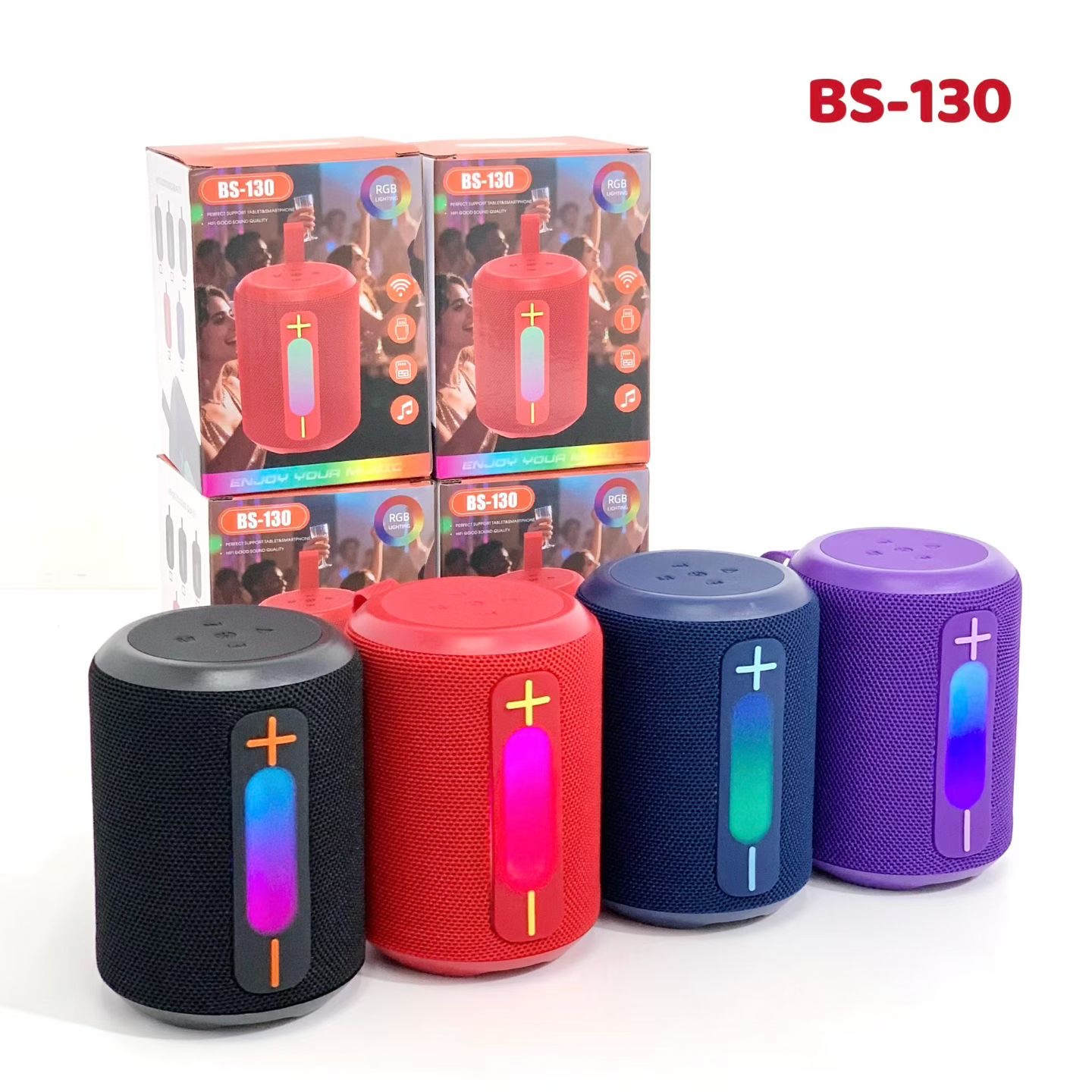 New portable Bluetooth speaker launched [Celebration][Celebration] New model: BS-130 details Picture